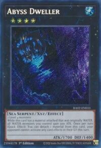 Abyss Dweller - RA02-EN033 - Secret Rare 1st Edition - Ingles