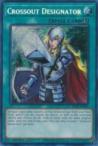 Crossout Designator - RA02-EN063 - Secret Rare 1st Edition - Ingles