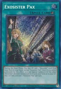 Exosister Pax - RA02-EN066 - Secret Rare 1st Edition - Ingles