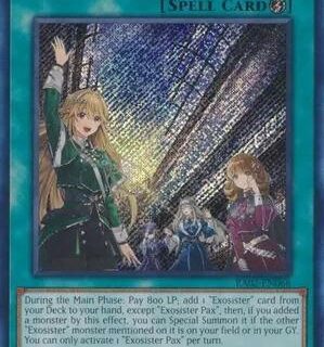 Exosister Pax - RA02-EN066 - Secret Rare 1st Edition - Ingles