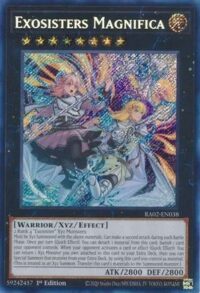Exosisters Magnifica - RA02-EN038 - Secret Rare 1st Edition - Ingles