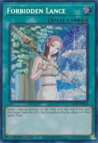 Forbidden Lance - RA02-EN058 - Secret Rare 1st Edition - Ingles