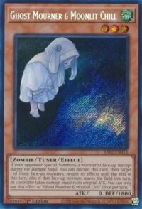 Ghost Mourner & Moonlit Chill (Alternate Art) - RA02-EN015 - Secret Rare 1st Edition - Ingles