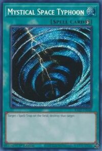 Mystical Space Typhoon - RA02-EN048 - Secret Rare 1st Edition - Ingles