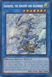 Sauravis the Ancient and Ascended - RA02-EN019 - Secret Rare 1st Edition - Ingles