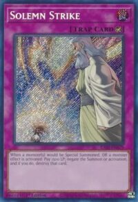 Solemn Strike - RA02-EN079 - Secret Rare 1st Edition - Ingles