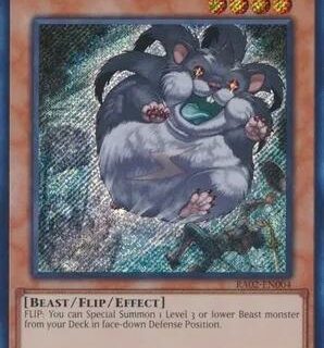 Super-Nimble Mega Hamster - RA02-EN004 - Secret Rare 1st Edition - Ingles
