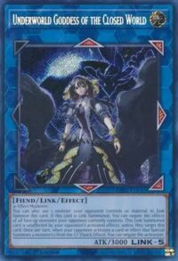 Underworld Goddess of the Closed World - RA02-EN045 - Secret Rare 1st Edition - Ingles