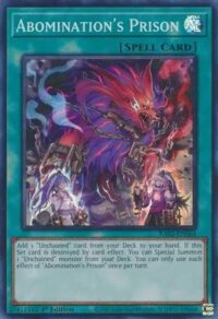 Abomination's Prison - RA02-EN064 - Super Rare 1st Edition - Ingles