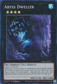 Abyss Dweller - RA02-EN033 - Super Rare 1st Edition - Ingles