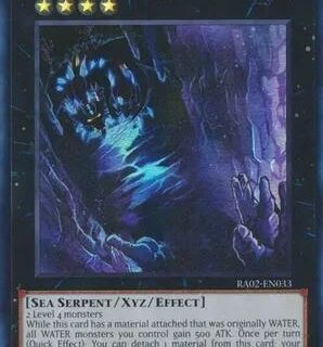 Abyss Dweller - RA02-EN033 - Super Rare 1st Edition - Ingles