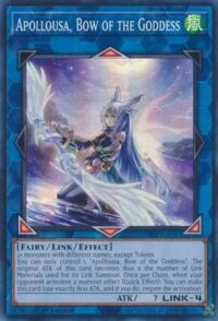 Apollousa Bow of the Goddess (Alternate Art) - RA02-EN040 - Super Rare 1st Edition - Ingles