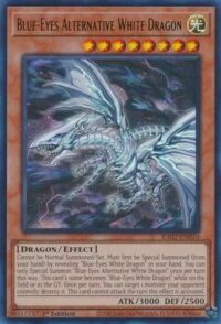 Blue-Eyes Alternative White Dragon - RA02-EN010 - Super Rare 1st Edition - Ingles