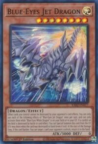 Blue-Eyes Jet Dragon - RA02-EN017 - Super Rare 1st Edition - Ingles
