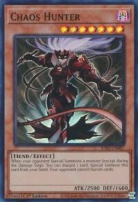 Chaos Hunter - RA02-EN007 - Super Rare 1st Edition - Ingles