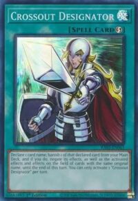 Crossout Designator - RA02-EN063 - Super Rare 1st Edition - Ingles - Ingles