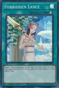 Forbidden Lance - RA02-EN058 - Super Rare 1st Edition - Ingles