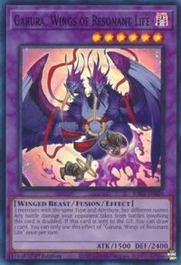 Garura Wings of Resonant Life - RA02-EN024 - Super Rare 1st Edition - Ingles