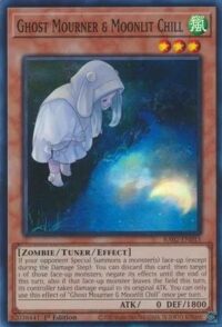 Ghost Mourner & Moonlit Chill (Alternate Art) - RA02-EN015 - Super Rare 1st Edition - Ingles
