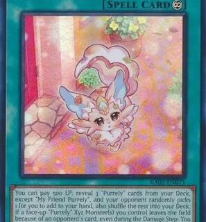 My Friend Purrely - RA02-EN071 - Super Rare 1st Edition - Ingles