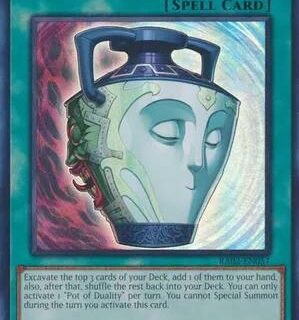 Pot of Duality - RA02-EN057 - Super Rare 1st Edition - Ingles