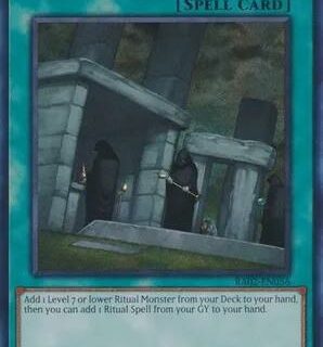 Preparation of Rites - RA02-EN056 - Super Rare 1st Edition - Ingles