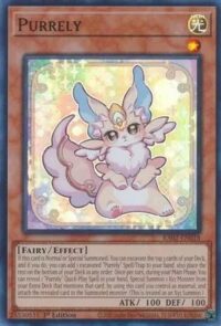 Purrely - RA02-EN018 - Super Rare 1st Edition - Ingles