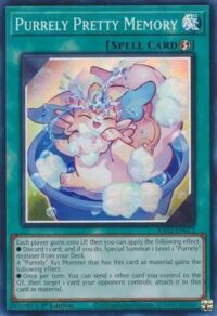 Purrely Pretty Memory - RA02-EN072 - Super Rare 1st Edition - Ingles