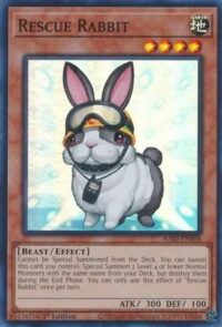 Rescue Rabbit - RA02-EN008 - Super Rare 1st Edition - Ingles