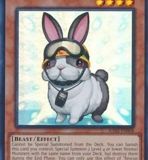 Rescue Rabbit - RA02-EN008 - Super Rare 1st Edition - Ingles