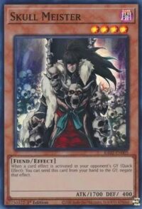 Skull Meister - RA02-EN005 - Super Rare 1st Edition - Ingles