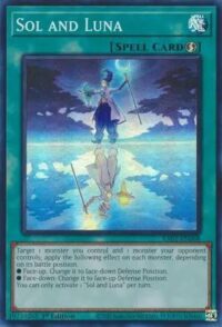 Sol and Luna - RA02-EN068 - Super Rare 1st Edition - Ingles
