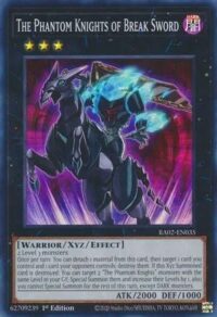 The Phantom Knights of Break Sword - RA02-EN035 - Super Rare 1st Edition - Ingles