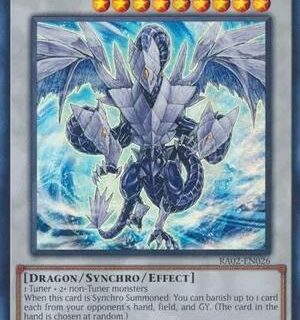 Trishula Dragon of the Ice Barrier - RA02-EN026 - Super Rare 1st Edition - Ingles