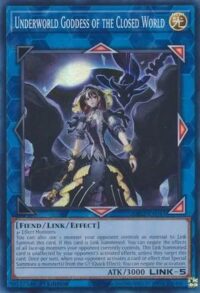 Underworld Goddess of the Closed World - RA02-EN045 - Super Rare 1st Edition - Ingles