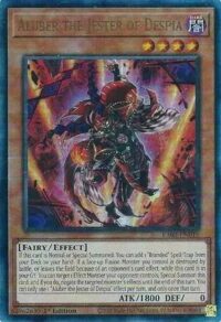 Aluber the Jester of Despia - RA02-EN016 - Ultimate Rare 1st Edition - Ingles