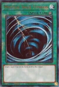 Mystical Space Typhoon - RA02-EN048 - Ultimate Rare 1st Edition - Ingles