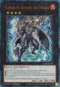 Number 60: Dugares the Timeless - RA02-EN037 - Ultimate Rare 1st Edition - Ingles