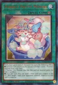 Purrely Pretty Memory - RA02-EN072 - Ultimate Rare 1st Edition - Ingles