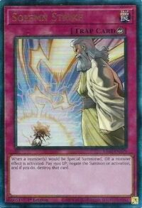 Solemn Strike - RA02-EN079 - Ultimate Rare 1st Edition - Ingles