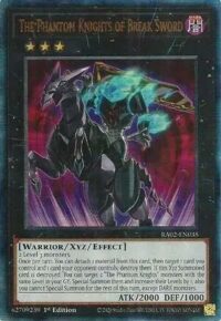 The Phantom Knights of Break Sword - RA02-EN035 - Ultimate Rare 1st Edition - Ingles