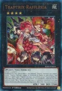 Traptrix Rafflesia - RA02-EN034 - Ultimate Rare 1st Edition - Ingles