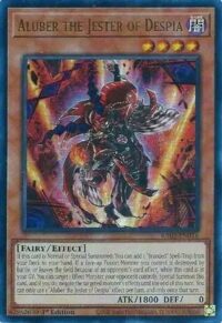 Aluber the Jester of Despia - RA02-EN016 - Ultra Rare 1st Edition - Ingles