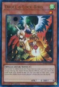Droll & Lock Bird - RA02-EN006 - Ultra Rare 1st Edition - Ingles