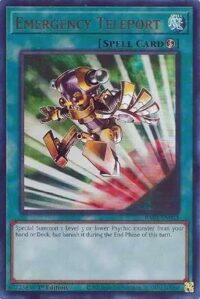 Emergency Teleport - RA02-EN053 - Ultra Rare 1st Edition - Ingles