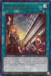 Exosister Pax - RA02-EN066 - Ultra Rare 1st Edition - Ingles