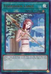Forbidden Lance - RA02-EN058 - Ultra Rare 1st Edition - Ingles