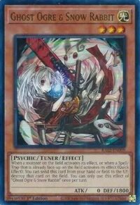 Ghost Ogre & Snow Rabbit (Alternate Art) - RA02-EN009 - Ultra Rare 1st Edition - Ingles