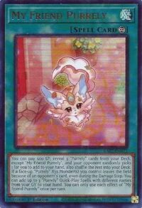 My Friend Purrely - RA02-EN071 - Ultra Rare 1st Edition - Ingles