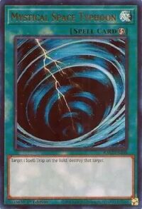 Mystical Space Typhoon - RA02-EN048 - Ultra Rare 1st Edition - Ingles